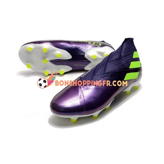 Adidas Nemeziz9 FG Chaussures de football Violet Jaune