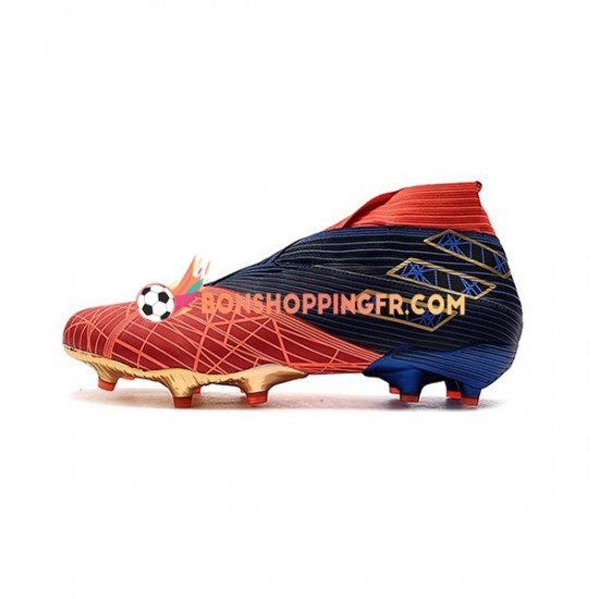 Adidas Nemeziz9 FG Spider Man Chaussures de football Rouge Noir