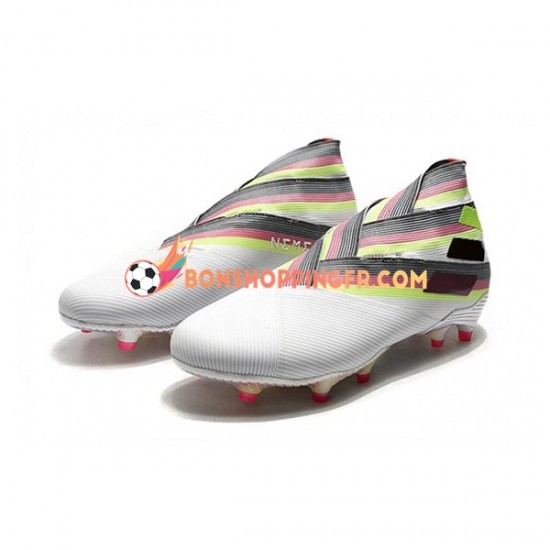 Adidas Nemeziz9 FG Chaussures de football Blanc Noir