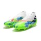 Adidas Nemeziz9 FG Chaussures de football Bleu Blanc Vert
