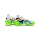 Adidas Nemeziz9 FG Chaussures de football Bleu Blanc Vert