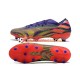 Adidas Nemeziz9.1 FG Precision To Blur Chaussures de football Violet Rose Vert