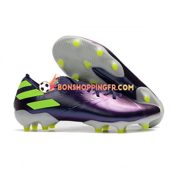 Adidas Nemeziz9.1 FG Chaussures de football Violet Vert