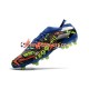 Adidas Nemeziz9.1 FG The Journey Chaussures de football Bleu Jaune Blanc