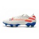 Adidas Nemeziz9.1 FG Chaussures de football Rouge Bleu Blanc