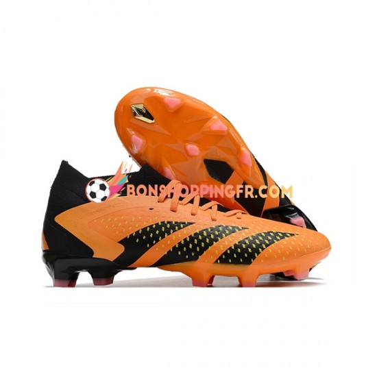 Adidas PREDATOR ACCURACY23.1 FG Chaussures de football Orange Noir