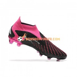 Adidas Predator ACCURACY FG Chaussures de football Rose Blanc Noir