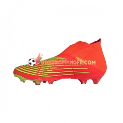 Adidas Predator EDGE AG Game Data Chaussures de football Rouge Vert