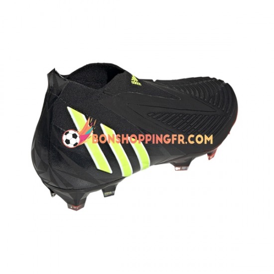 Adidas Predator EDGE FG Shadowportal Chaussures de football Jaune Noir
