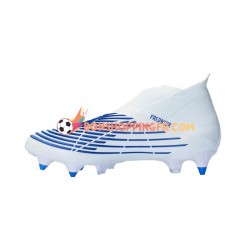 Adidas Predator EDGE SG Diamond Edge Chaussures de football Bleu Blanc