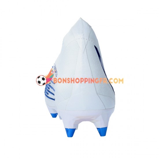 Adidas Predator EDGE SG Diamond Edge Chaussures de football Bleu Blanc