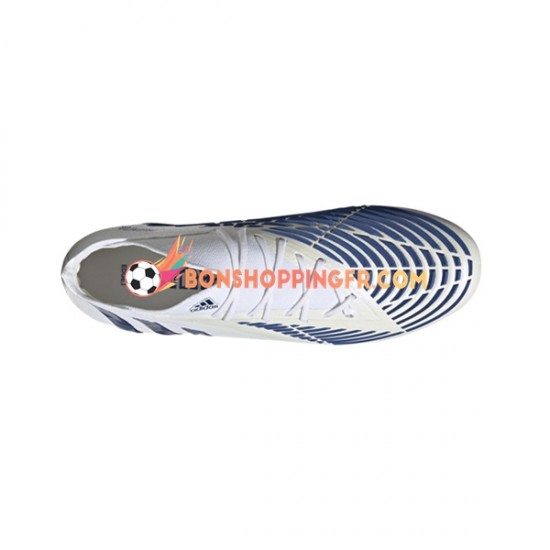 Adidas Predator EDGE.1 FG Diamond Edge Chaussures de football Bleu Blanc
