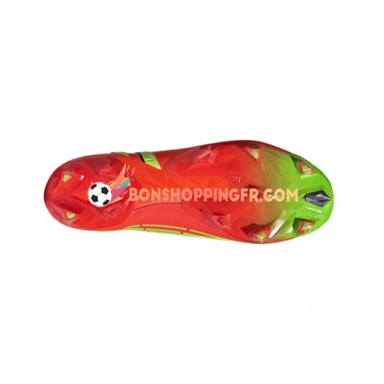 Adidas Predator EDGE.1 FG Game Data Chaussures de football Rouge Vert