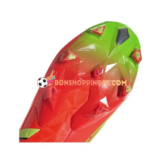 Adidas Predator EDGE.1 FG Game Data Chaussures de football Rouge Vert