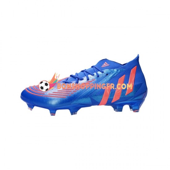 Adidas Predator EDGE.1 FG Sapphire Edge Chaussures de football Rouge Bleu