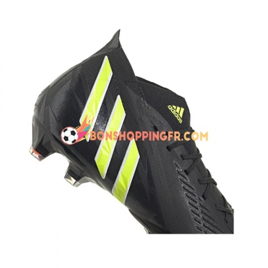 Adidas Predator EDGE.1 FG Shadowportal Chaussures de football Jaune Noir