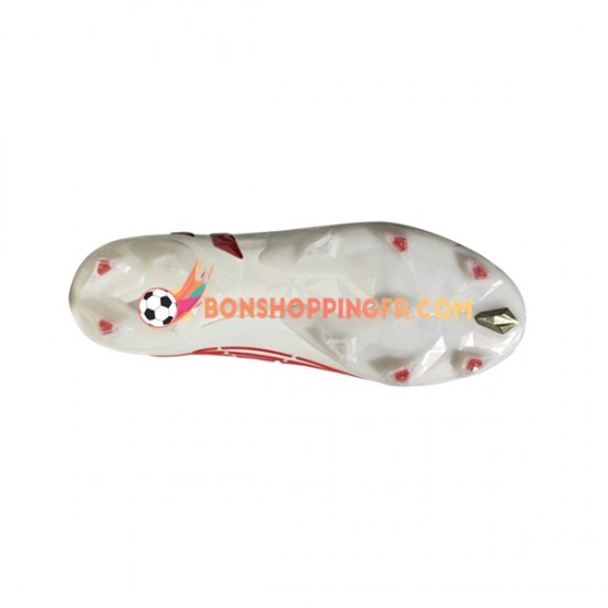 Adidas Predator EDGE.1 FG Showdown Chaussures de football Rouge Or Blanc