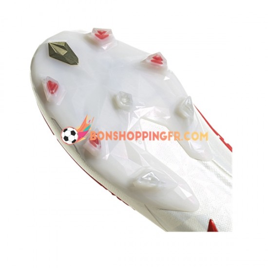 Adidas Predator EDGE.1 FG Showdown Chaussures de football Rouge Or Blanc