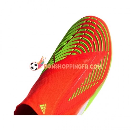 Adidas Predator EDGE.1 IN Game Data Chaussures de football Rouge Vert