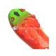 Adidas Predator EDGE.1 L AG Game Data Chaussures de football Rouge Vert