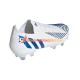 Adidas Predator EDGE.1 L FG Diamond Edge Chaussures de football Bleu Blanc