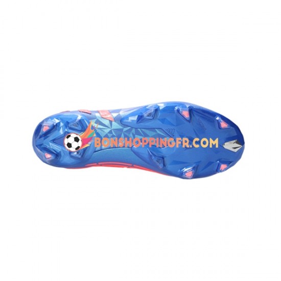 Adidas Predator EDGE.1 L FG Sapphire Edge Chaussures de football Rouge Bleu