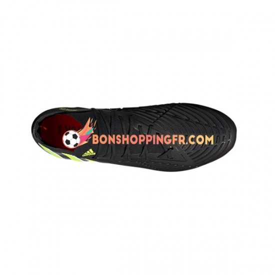 Adidas Predator EDGE.1 L FG Shadowportal Chaussures de football Jaune Noir