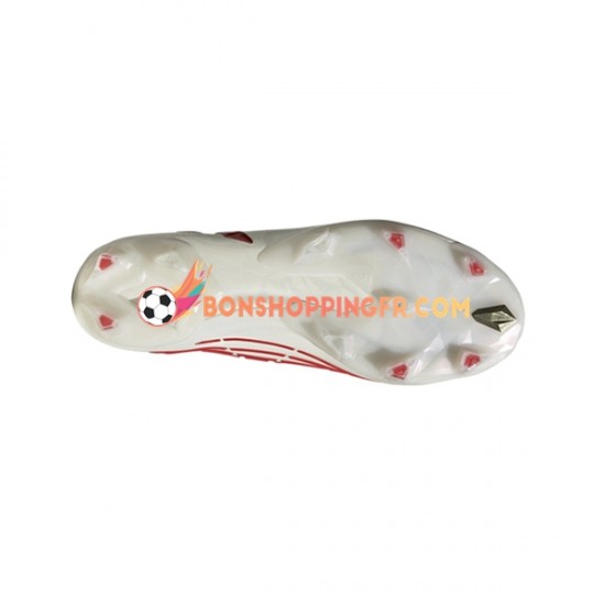 Adidas Predator EDGE.1 L FG Showdown Chaussures de football Rouge Or Blanc