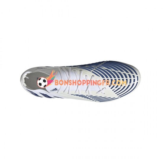 Adidas Predator EDGE.1 L SG Diamond Edge Chaussures de football Bleu Blanc
