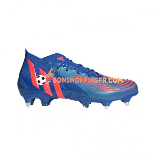 Adidas Predator EDGE.1 SG Sapphire Edge Chaussures de football Rouge Bleu