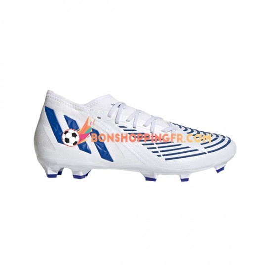 Adidas Predator EDGE.2 FG Diamond Edge Chaussures de football Bleu Blanc