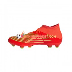 Adidas Predator EDGE.2 FG Game Data Chaussures de football Rouge Vert