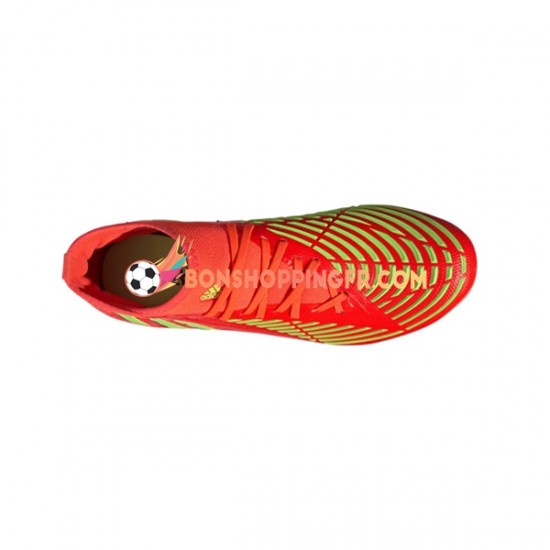 Adidas Predator EDGE.2 FG Game Data Chaussures de football Rouge Vert
