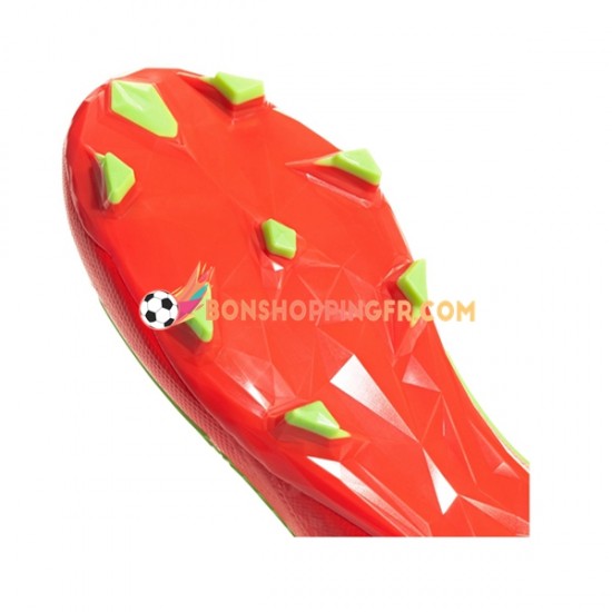 Adidas Predator EDGE.2 FG Game Data Chaussures de football Rouge Vert
