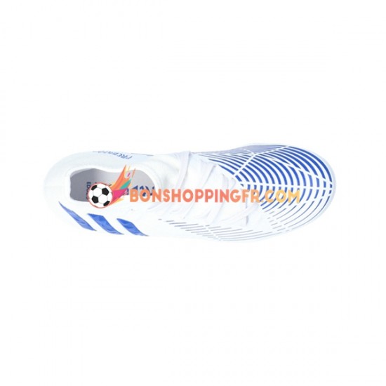 Adidas Predator EDGE.3 FG Diamond Edge Chaussures de football Bleu Blanc