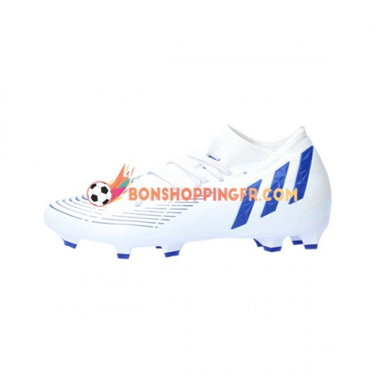 Adidas Predator EDGE.3 FG Diamond Edge Chaussures de football Bleu Blanc