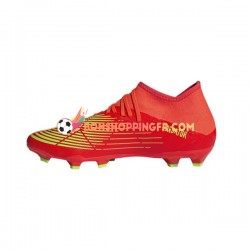 Adidas Predator EDGE.3 FG Game Data Chaussures de football Rouge Vert
