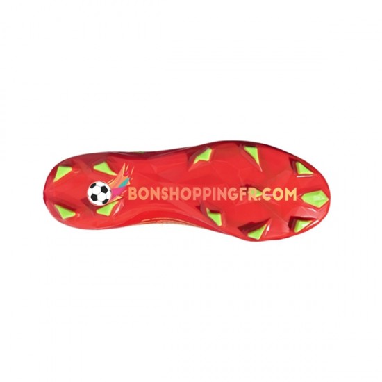 Adidas Predator EDGE.3 FG Game Data Chaussures de football Rouge Vert
