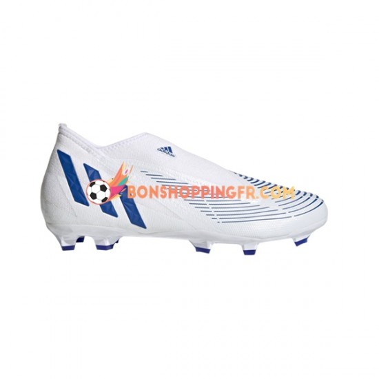 Adidas Predator EDGE.3 LL FG Diamond Edge Chaussures de football Bleu Blanc