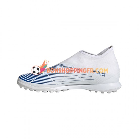 Adidas Predator EDGE.3 LL TF Diamond Edge Chaussures de football Bleu Blanc
