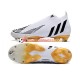 Adidas Predator Edge Geometric FG Chaussures de football Blanc Noir