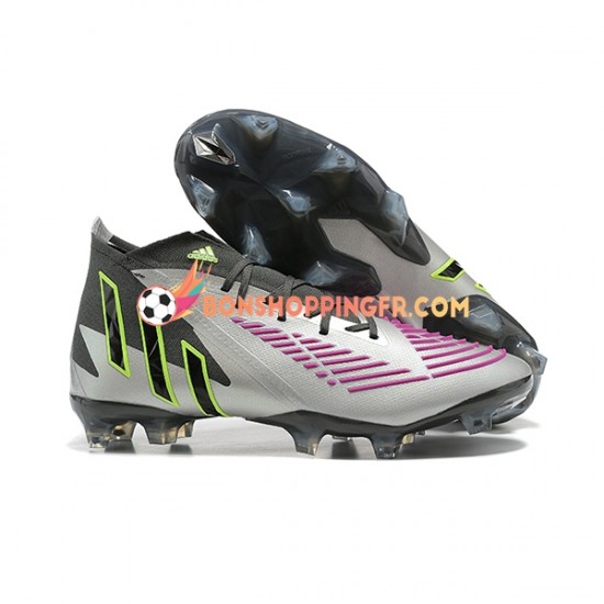 Adidas Predator Edge Geometric.1 FG Chaussures de football Violet Blanc