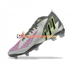 Adidas Predator Edge Geometric.1 FG Chaussures de football Violet Blanc