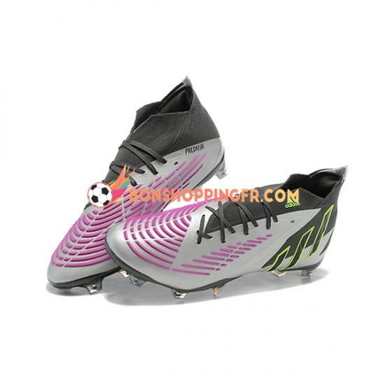 Adidas Predator Edge Geometric.1 FG Chaussures de football Violet Blanc