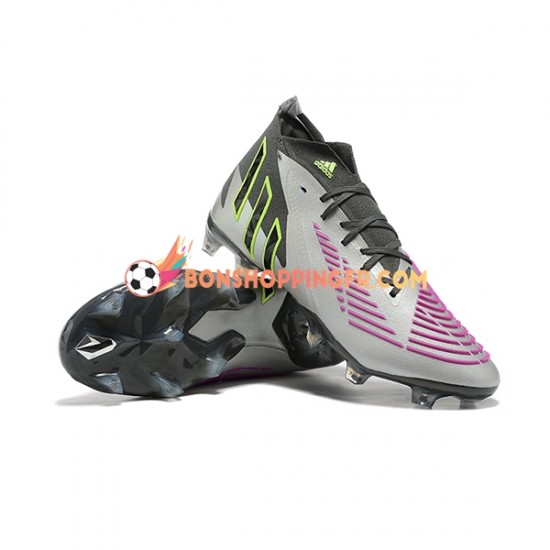 Adidas Predator Edge Geometric.1 FG Chaussures de football Violet Blanc