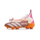 Adidas Predator FREAK FG Chaussures de football Violet Orange Blanc