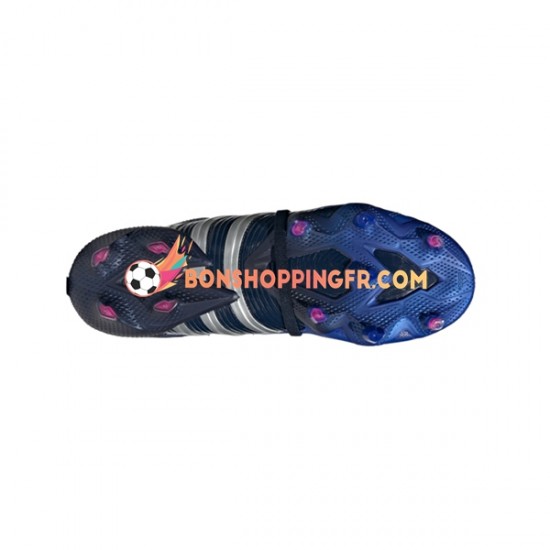 Adidas Predator Pulse UCL FG Chaussures de football Rose Bleu Noir