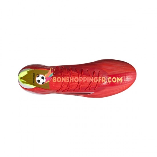 Adidas X SPEEDFLOW.1 FG Meteorite Chaussures de football Rouge Noir