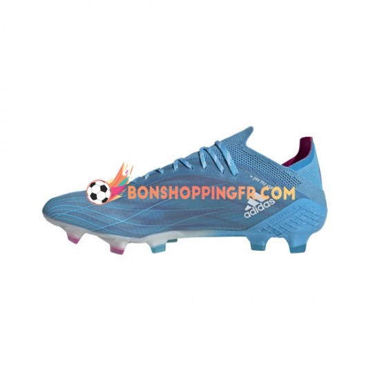 Adidas X SPEEDFLOW.1 FG Sapphire Edge Chaussures de football Rose Bleu Blanc