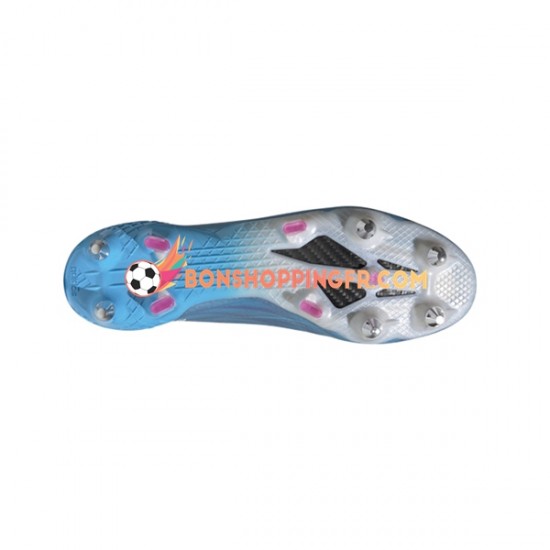 Adidas X SPEEDFLOW.1 SG Sapphire Edge Chaussures de football Rose Bleu Blanc